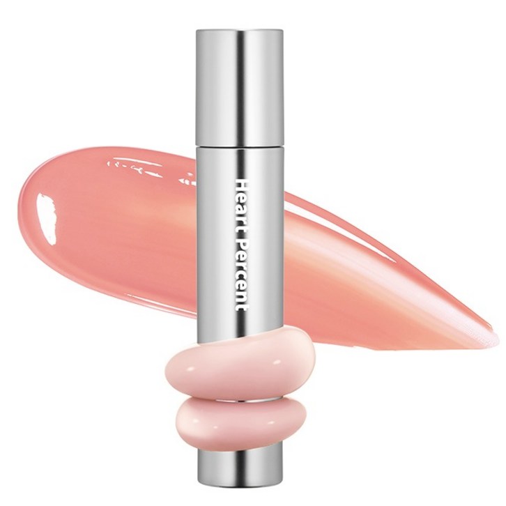 하트퍼센트 도트 온 무드 원웨이 글로이 립틴트 4g, 09피치밀크, 1개