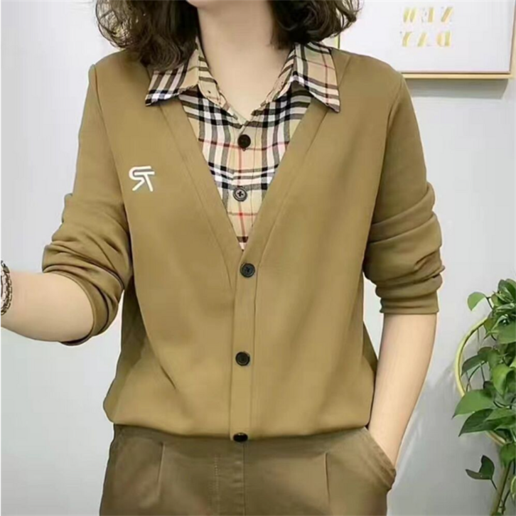 하블리  외윤상의  여성 심플한 상의 가을신상