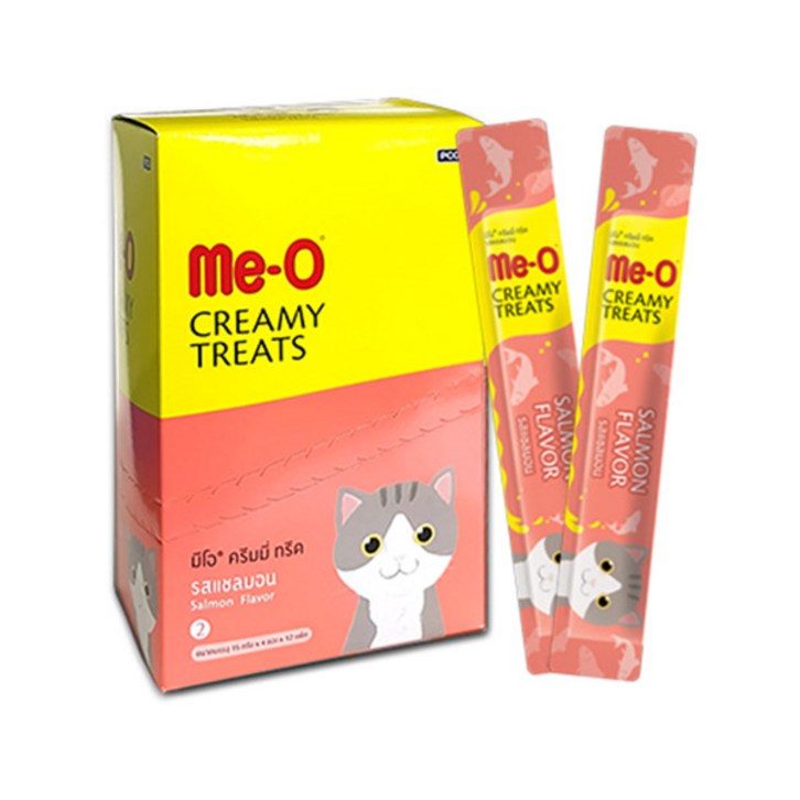 미오 크리미 연어 15g96p 고양이 짜먹는 간식 츄르, 단일상품
