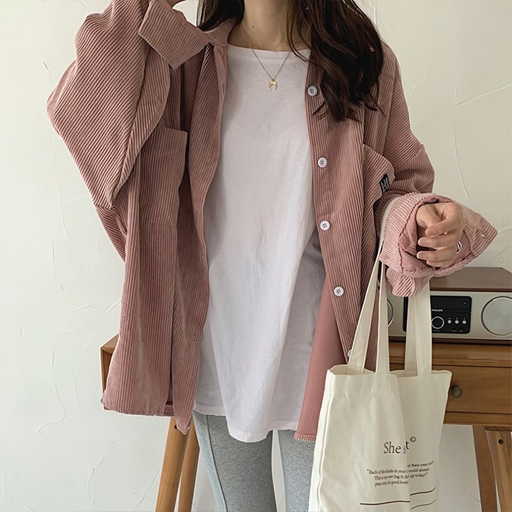 봄가을 코듀로이 블라우스 셔츠 코르덴NB 봄가을 코듀로이 블라우스 셔츠 코르덴NB