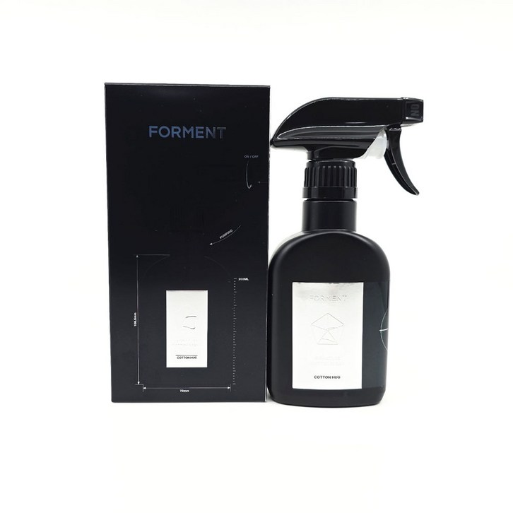 1+1 포맨트 시그니처 퍼퓸 코튼허그 섬유 향수 탈취제 스프레이 250ml