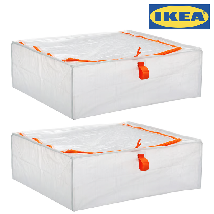 이케아 55X44X19 페르클라 PARKLA 리빙 수납박스 2개입
