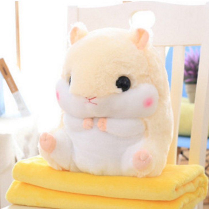 앤티스 마우스 쿠션  담요
