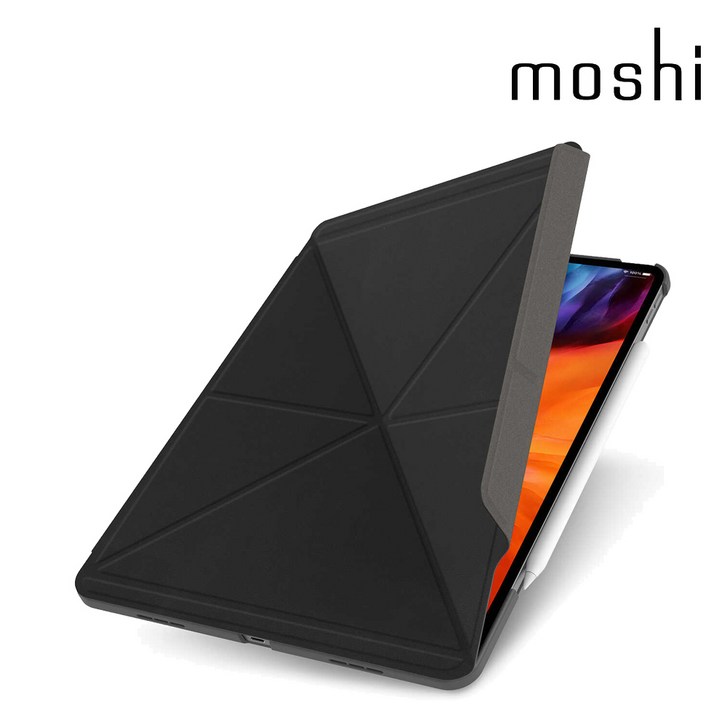 모쉬 아이패드 프로 12.9in 3456세대 버사커버 케이스, 99MO231604 Charcoal Black