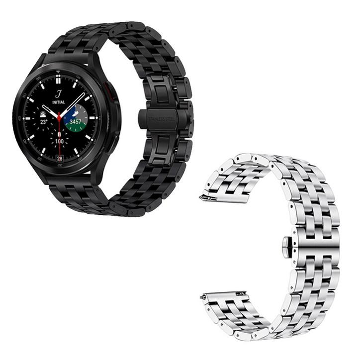 SMR810815800805 갤럭시워치 42MM 46MM 고급 클래식 메탈 시계줄 스트랩 밴드