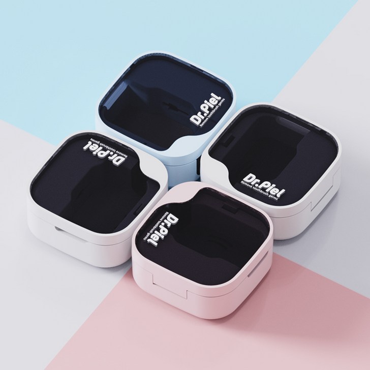 방수되는 칫솔 히팅건조 살균기 닥터피엘 올뉴큐빙 4개 IPX7 인증, 퓨어 화이트 3개베이비 핑크 1개