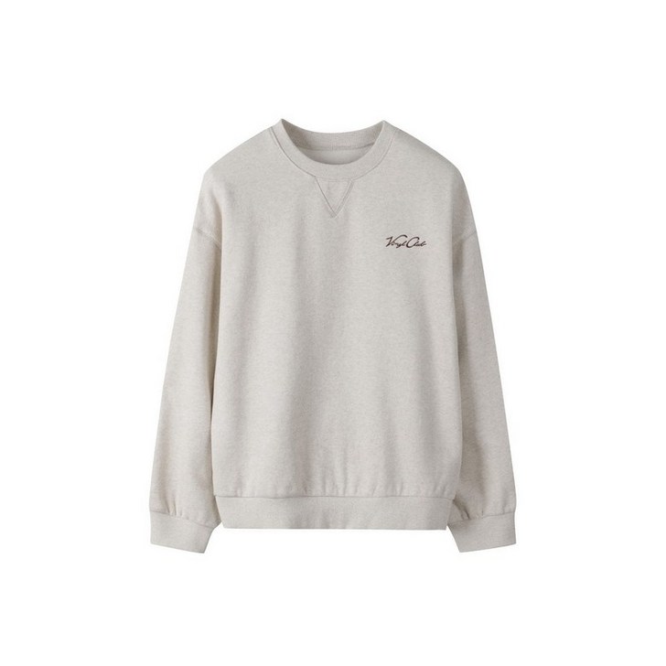 ZOOC 자수 스웻 셔츠 Z244MSM030DK1031952