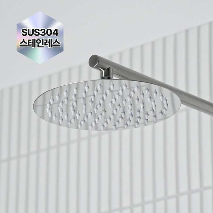 304 고급 스테인리스 프리미엄 해바라기 샤워기 헤드, 원형 샤워헤드, 1개 304 고급 스테인리스 프리미엄 해바라기 샤워기 헤드, 원형 샤워헤드, 1개