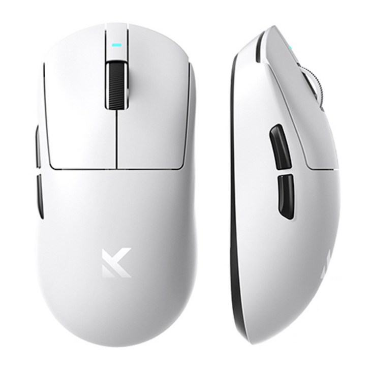 MCHOSE 마이콩 A7 시리즈 3모드 경량 유무선 게이밍 마우스 리시버포함, 화이트, A7 울트라