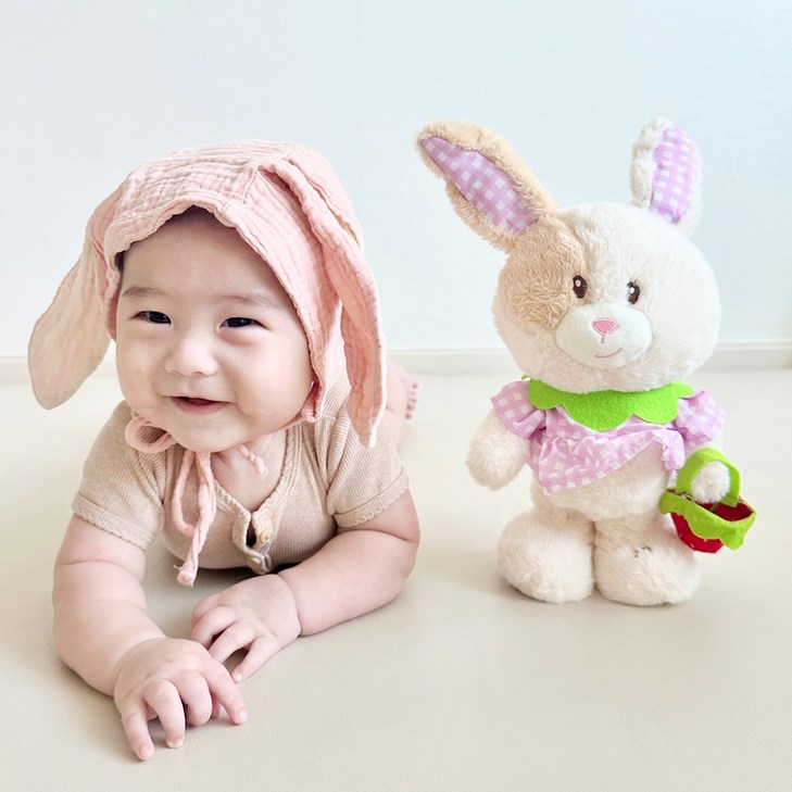 커들반 춤추는 토끼 작동인형, 34cm, 리틀버니 루루, 1개