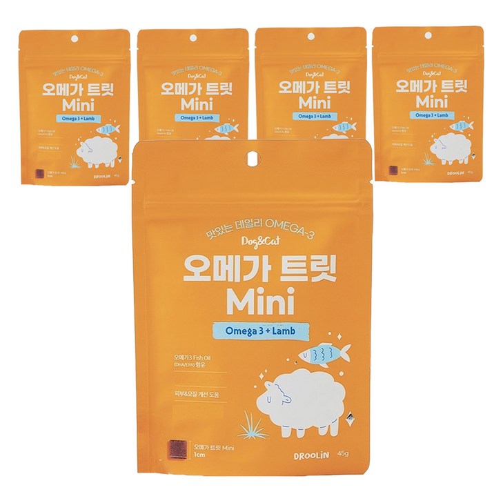 드룰린 강아지 오메가3 트릿 mini