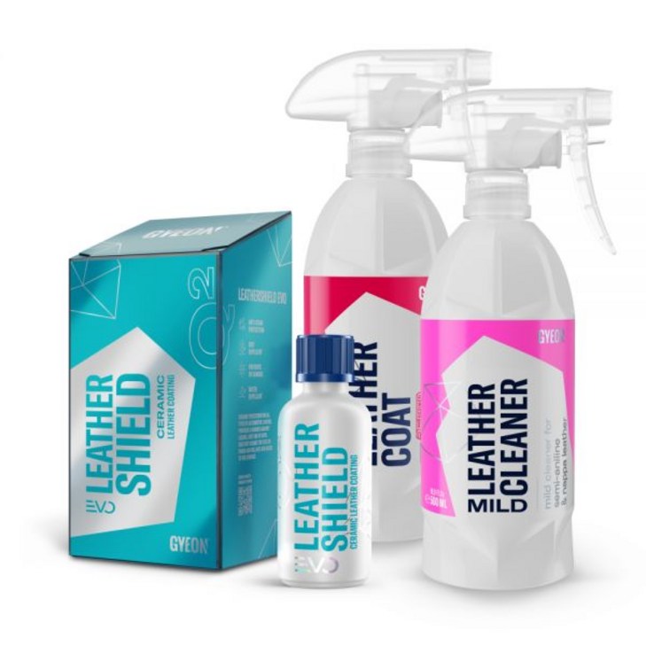 셀프 레더쉴드 가죽코팅제 풀세트 50ml 자동차 가죽코팅 클리너 코팅제 관리제