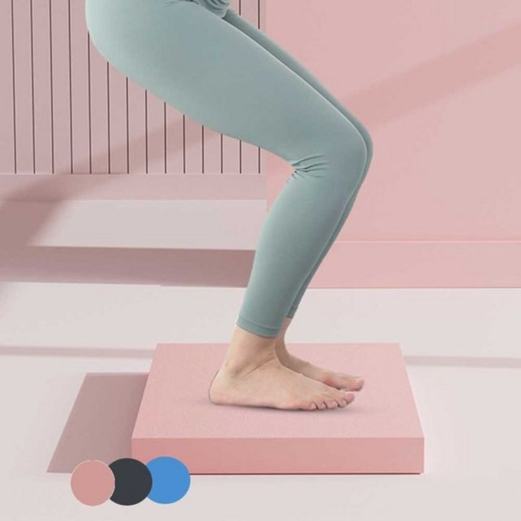 헬스 밸런스 매트 운동 미끄럼방지 층간소음 두꺼운 덤벨 대