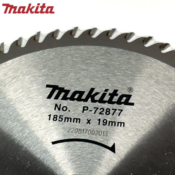 마끼다 P72877 원형톱날 7인치60T 목재용 P72877 목공용