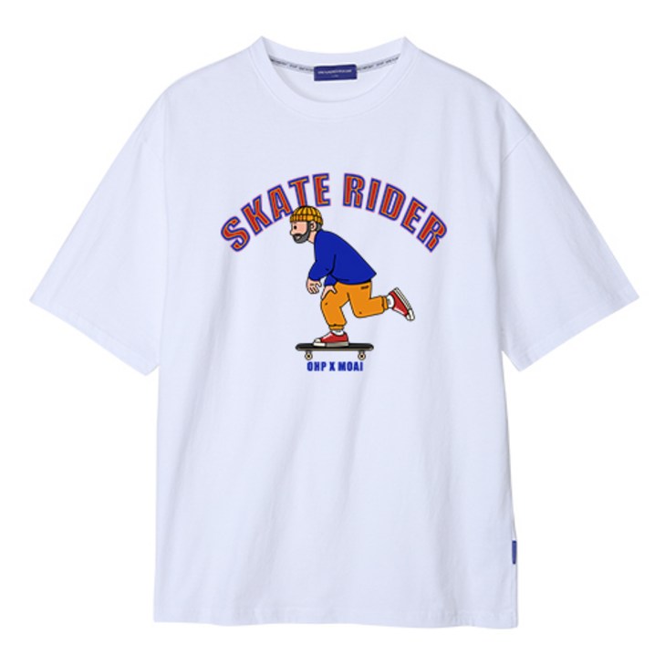 OHP X MOAI 작품을 입는다 남여공용 면100 반팔티 시리즈