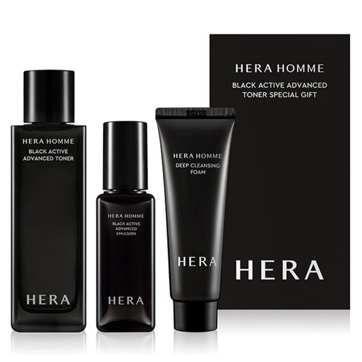 헤라 옴므 블랙 토너 스페셜 기프트 3종 세트