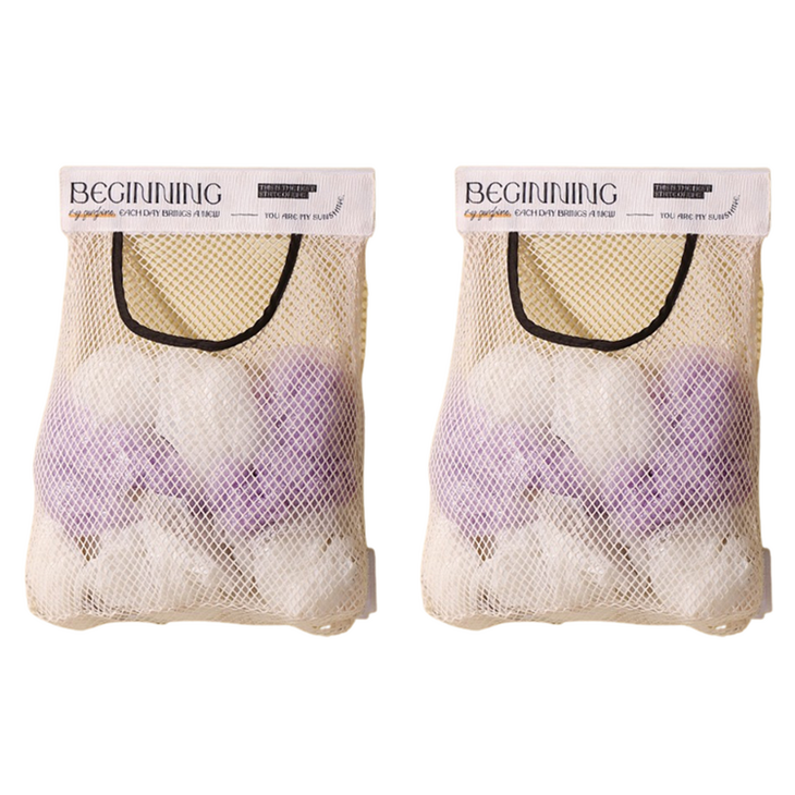 모노젠트 무타공 주방 비닐봉투 정리 보관 메쉬망, 화이트, 2개