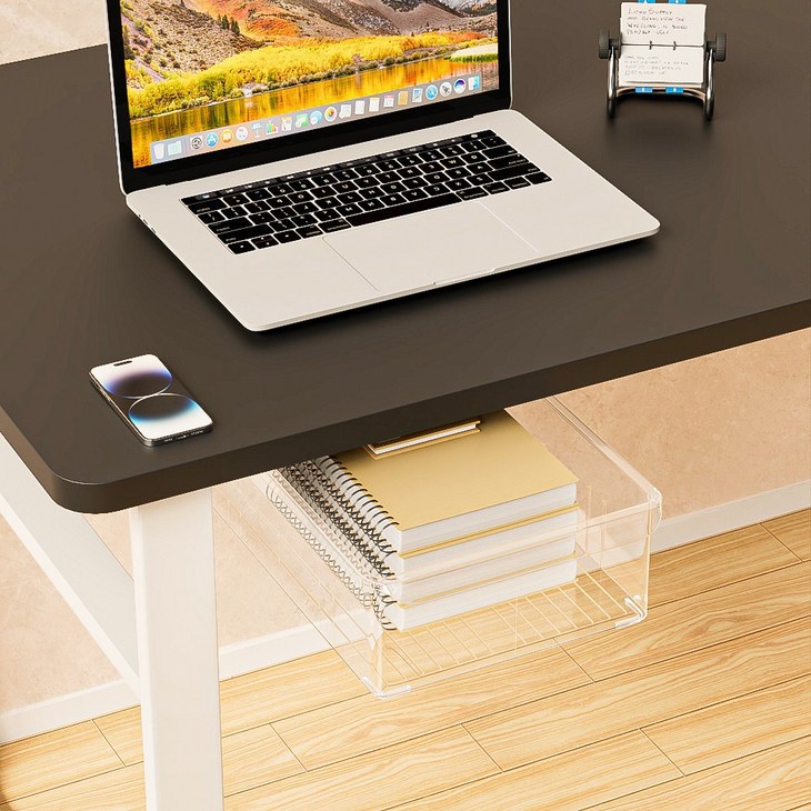 오라플 칸칸이 공간활용 부착식 속옷 양말 1칸 정리함  접착테이프 세트, 1세트