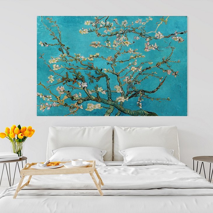 아란아트 반 고흐 명화그림 인테리어소품 캔버스액자, 03.꽃피는아몬드나무