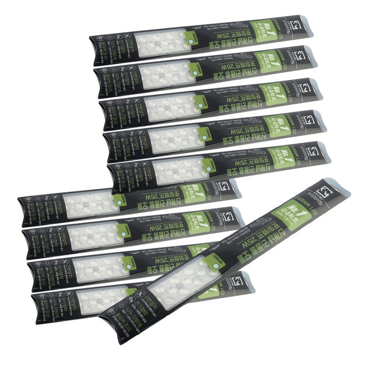 안정기 일체형 LED 모듈 25W 오스람칩 10세트, 10세트, 주광색