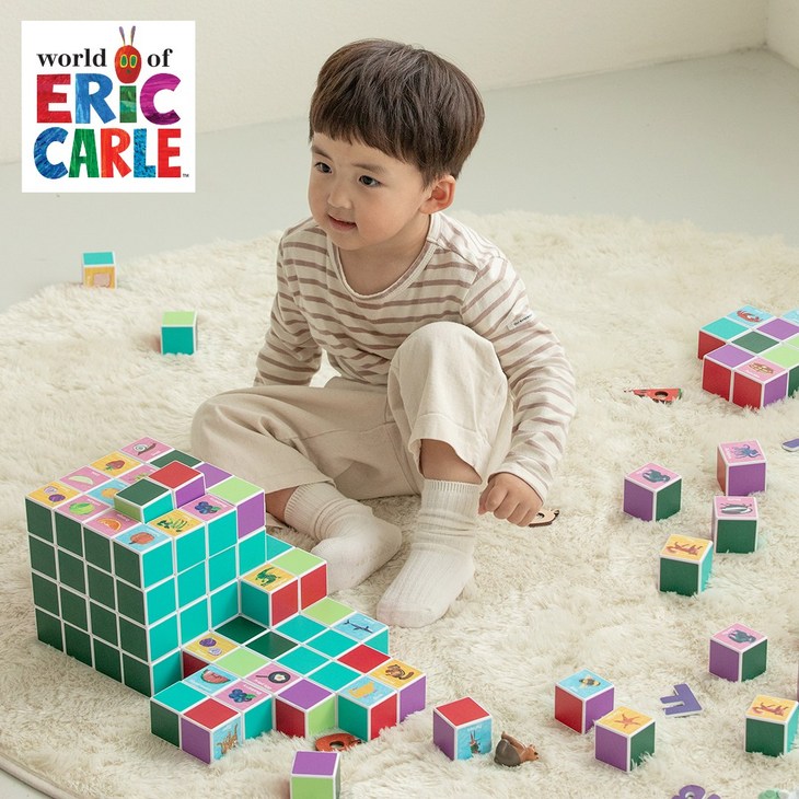 에릭칼 자석블럭 학습교구 장난감 32pcs, 1개