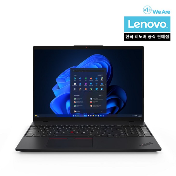 레노버 씽크패드 L16 G1 21L3003XKD 14세대 ULT7 155H16GB512GBFree Dos 정품가방및마우스증정, 21L3003XKD, Free DOS, 16GB, 512GB, 블랙