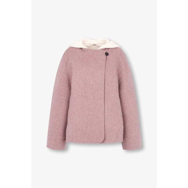 VOV VOV보브 디태처블 니트 후드 울 자켓7124410102 616180