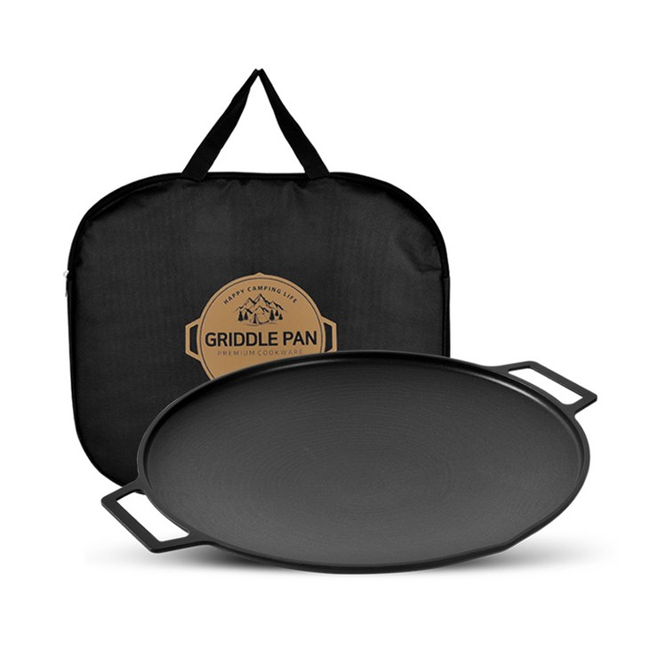 Sisem 인덕션 통주물 고기불판 그리들팬 전용가방, 30cm, 1세트