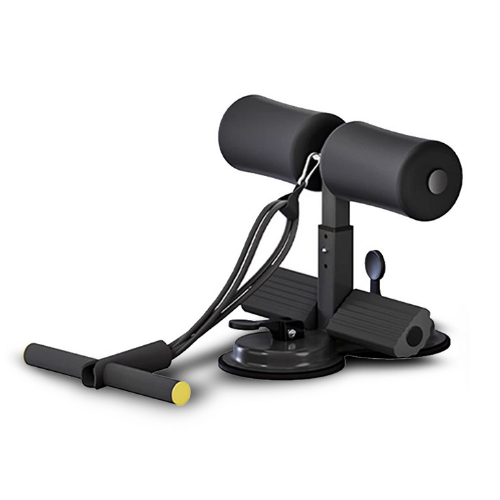 홈트레이닝 윗몸일으키기 보조기 복근운동기구 헬스소품 휴대용 더블 빨판