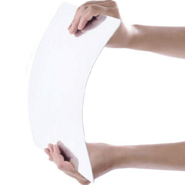 디트리 붙이는 아크릴 직사각 일체형 거울 60 x 20 cm, 단일색상