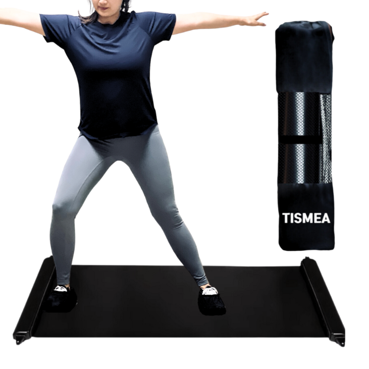티스메아 슬라이드 보드 + 코어 스케이팅 슈즈 + 전용 보관 가방 세트, 블랙