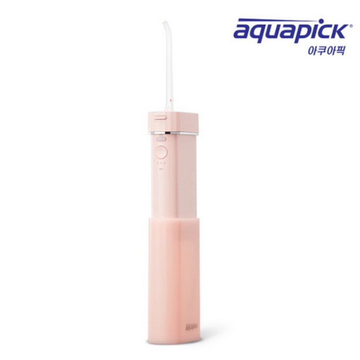 아쿠아픽 휴대용 구강세정기 AQ208 핑크