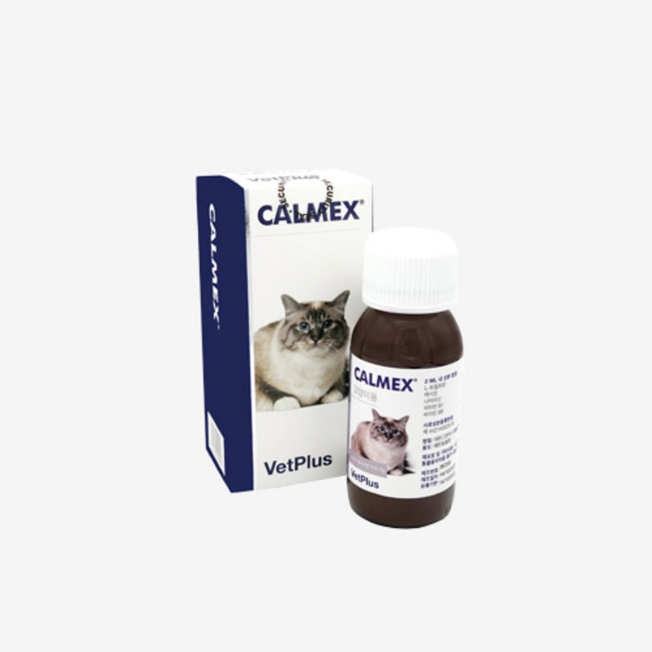 칼멕스 캣 고양이 스트레스 완화 보조제 Calmex Cat Stress Relief 60ml 20230704