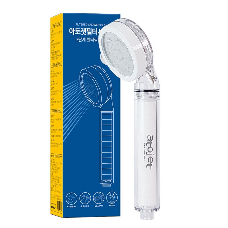 아토젯 필터샤워기, 1개, AJ8200