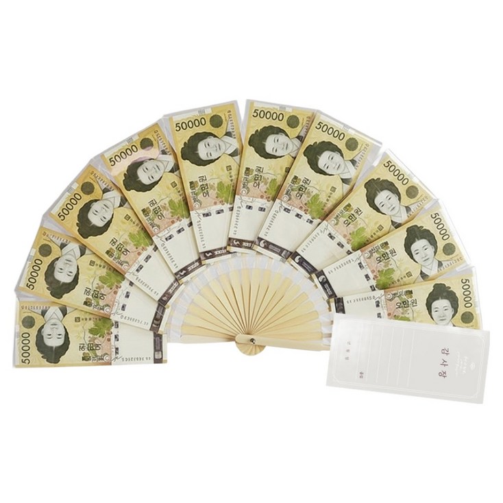 모더너리 용돈 박스 이벤트 10장 돈부채 나무