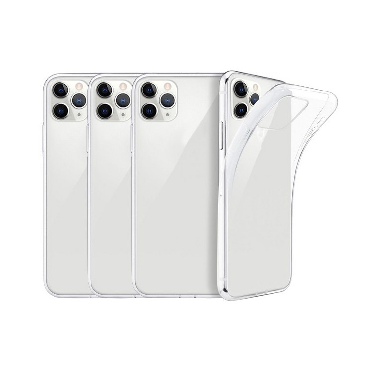 idear Cover 갤럭시 S20 FE 울트라씬 투명 젤리 휴대폰 케이스 4p - 투데이밈