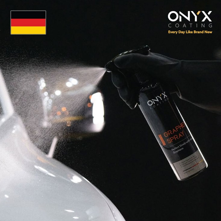 고광택 차량용 물 왁스 그래핀 코팅제 오닉스 스프레이 500ml, 2개, 500ml