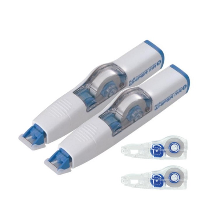 감동 플러스 수정테이프 WH605 본체2개 리필2개 세트