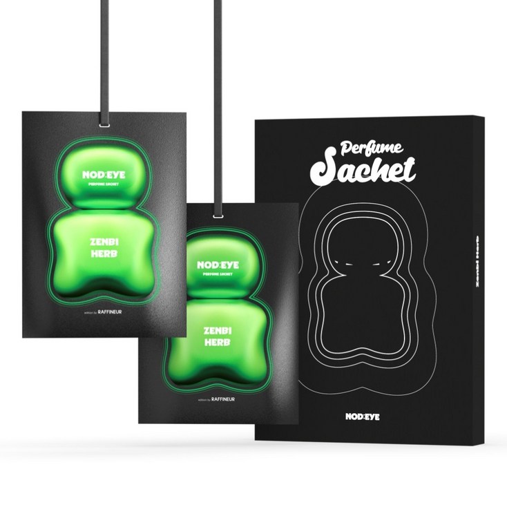 노드아이 퍼퓸 샤쉐 차량용 방향제 2P