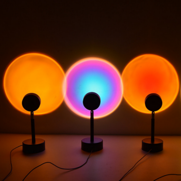 썬라이즈 선셋 노을 감성 조명