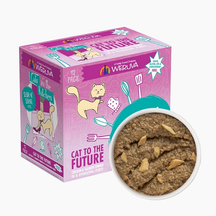 웨루바 캣츠인더키친 파테 파우치 캣 투 더 퓨처 85g 12P 치킨, 참치, 연어, 1팩, 1020g, 혼합맛 웨루바 캣츠인더키친 파테 파우치 캣 투 더 퓨처 85g 12P 치킨, 참치, 연어, 1팩, 1020g, 혼합맛