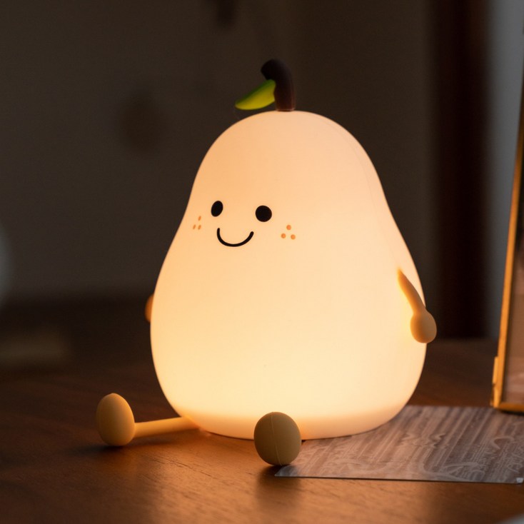 풀라스 배불리 LED 무드등 타이머 취침등 수면등, 화이트