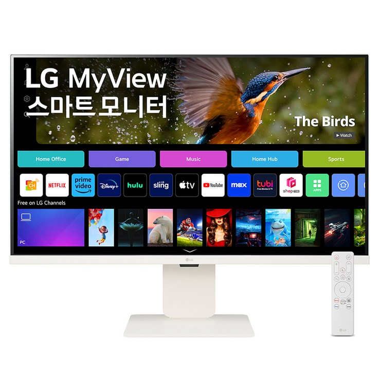 LG전자 4K UHD 스마트 모니터 방문설치, 80cm, 32SR83U