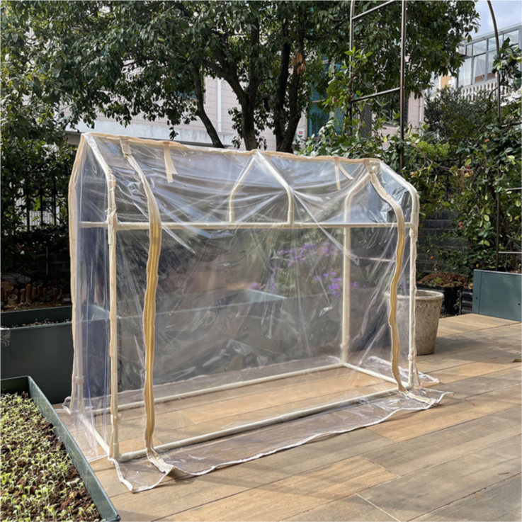 에버트렌드 조립식 비닐하우스 소형 미니 온실 옥상 텃밭 베란다, 1개