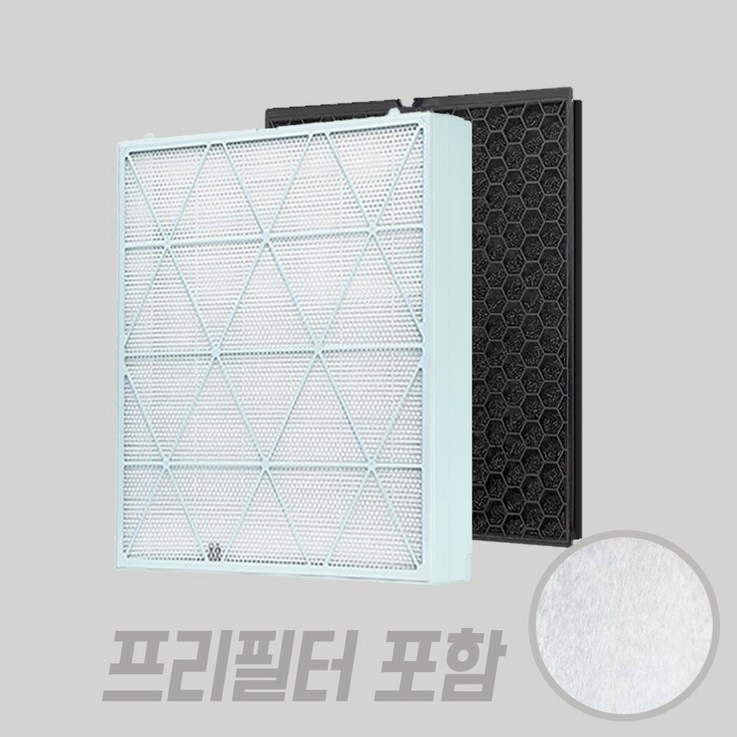 삼성 호환 비스포크 큐브 에어 7000 CFXH170D 공기청정기 필터 세트, 1개 삼성 호환 비스포크 큐브 에어 7000 CFXH170D 공기청정기 필터 세트, 1개