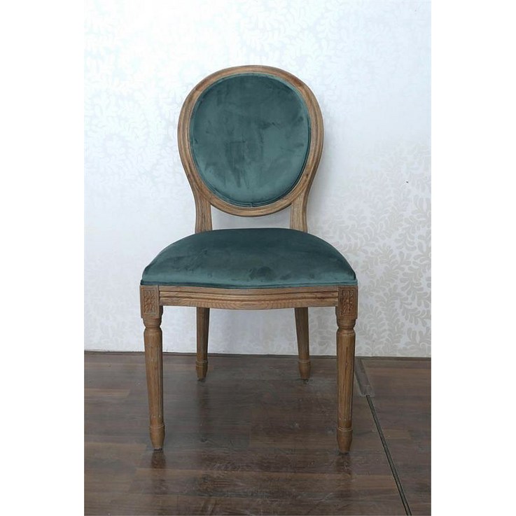 꼬떼따블 꼬떼따블 LJ003 블루아 벨벳 의자(4color) (5069106), 단일색상