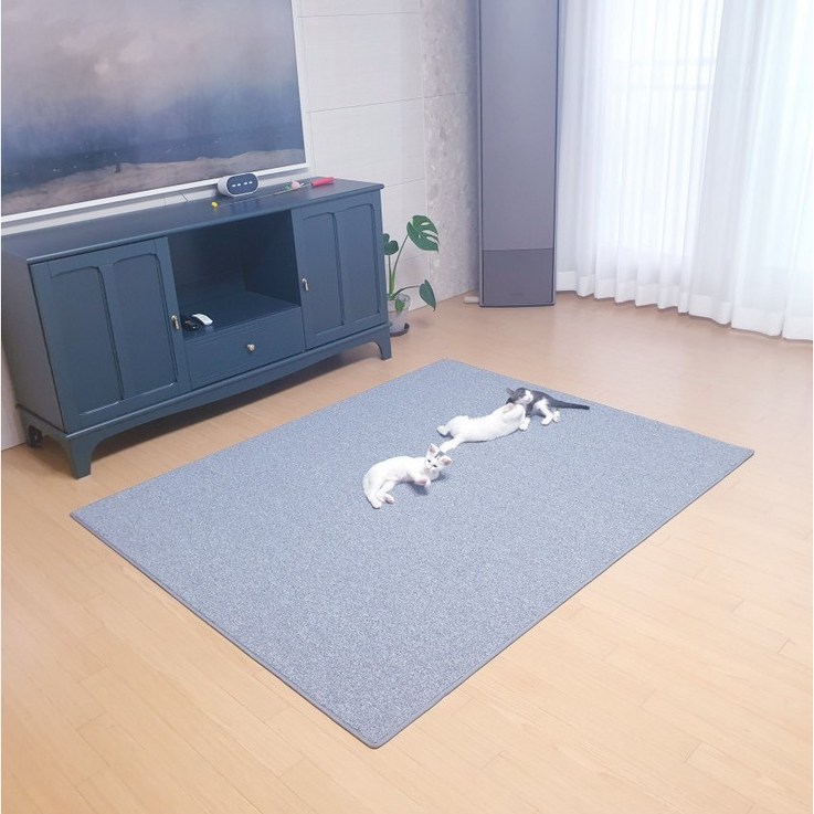 가르르 고양이 스크래쳐 카페트 초특대형 180cm 150cm, 브라운210cm 180cm, 1개