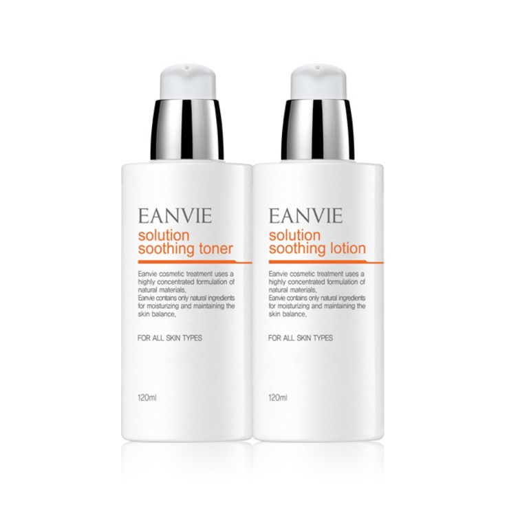 EANVIE 엔비 솔루션 스킨 로션 세트 240ml 민감성피부 유수분밸런스조절 탁월 더마화장품 EWG인증 가벼운 사용감 여름용 스킨로션, 1세트 EANVIE 엔비 솔루션 스킨 로션 세트 240ml 민감성피부 유수분밸런스조절 탁월 더마화장품 EWG인증 가벼운 사용감 여름용 스킨로션, 1세트