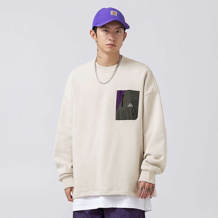 코디코치 로렌 맨투맨 남녀공용 기모 무지 포켓 라운드 데일리 티셔츠 코디코치 로렌 맨투맨 남녀공용 기모 무지 포켓 라운드 데일리 티셔츠