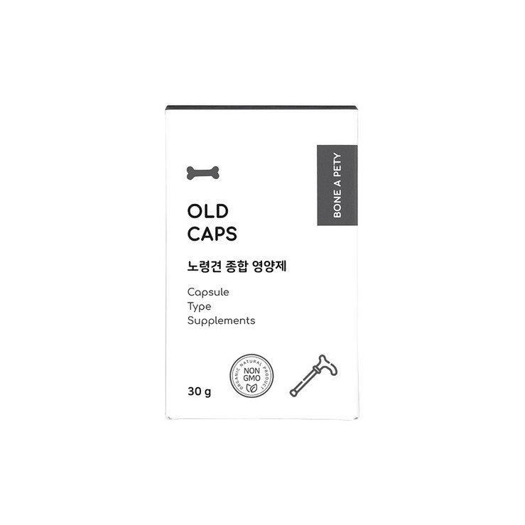 올드캡스 영양제 강아지영양제 캡슐 60정, 1개